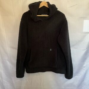 Penguin Oversized Soft Sherpa Fleece Hoodie